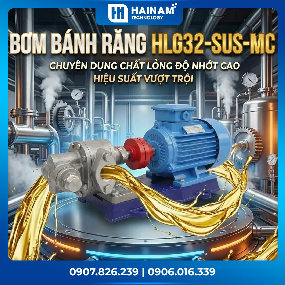 BƠM BÁNH RĂNG HLG32-SUS-MC