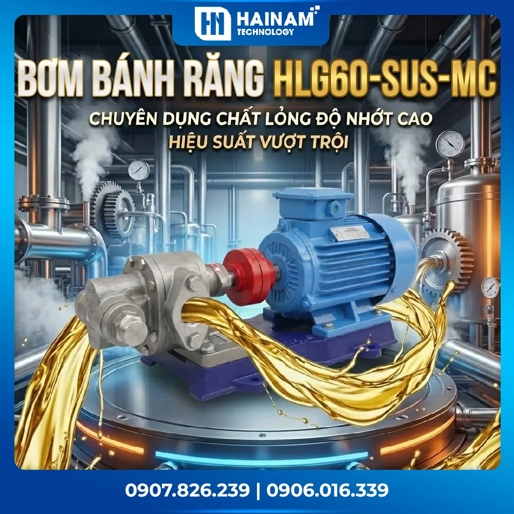 Bơm Bánh Răng HLG60-SUS-MC