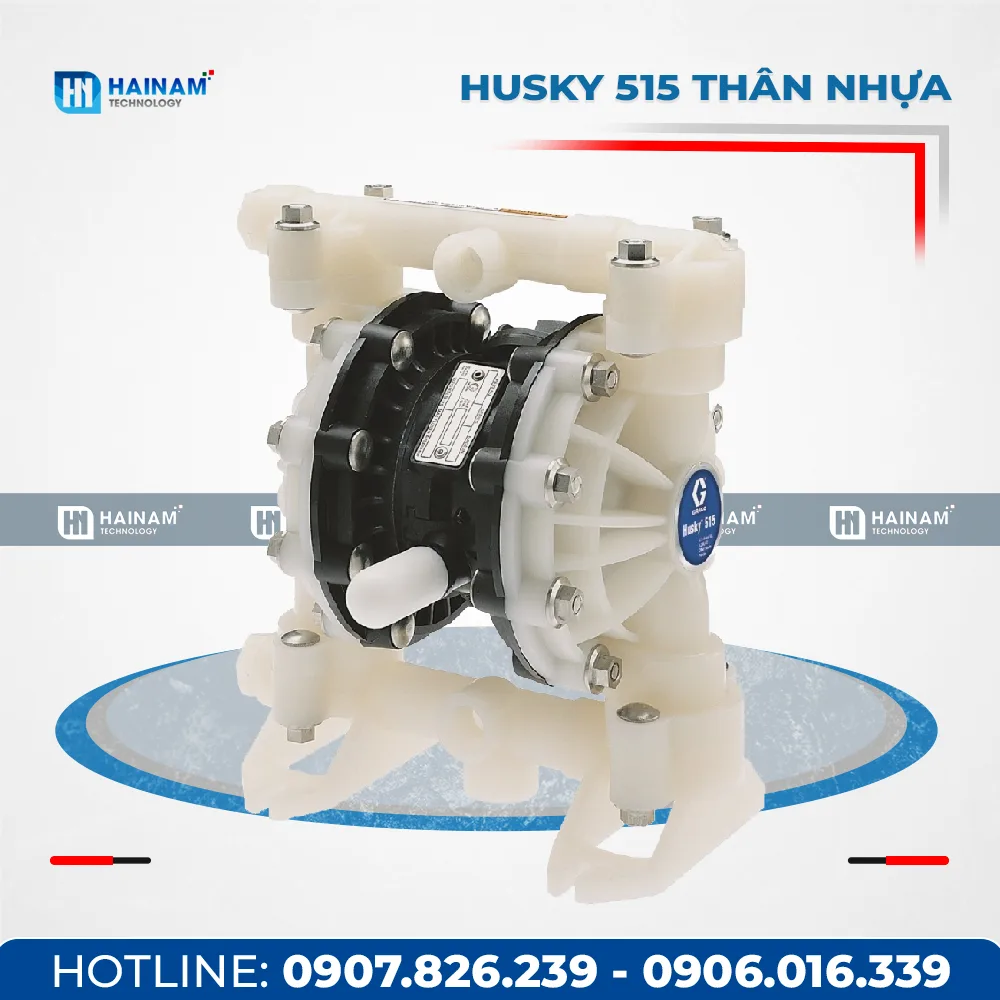 Bơm Màng Husky 515 Thân Nhựa