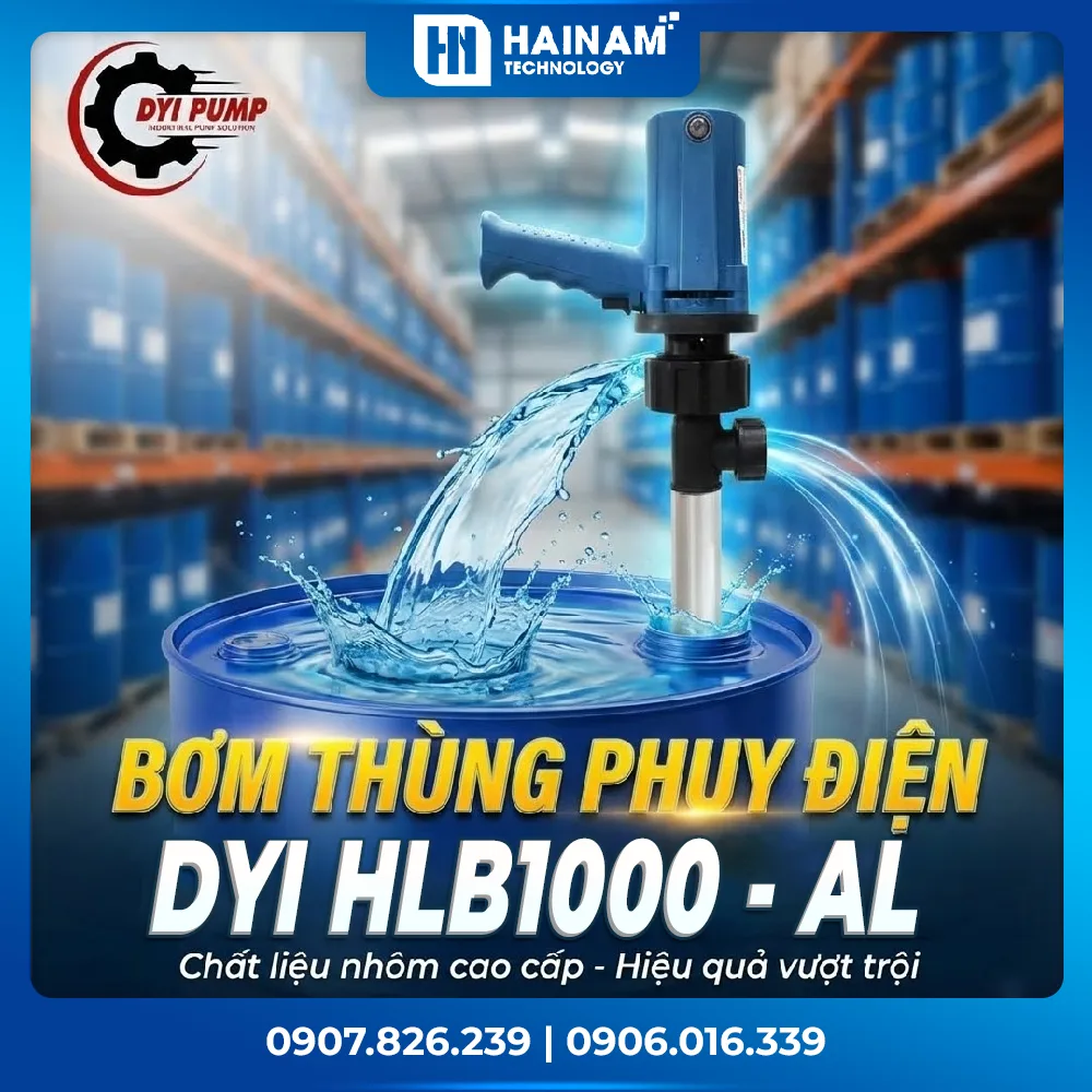 Bơm thùng phuy điện DYI HLB1000-AL