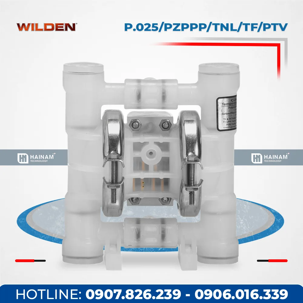 Bơm Màng Wilden P.025/PZPPP/TNL/TF/PTV