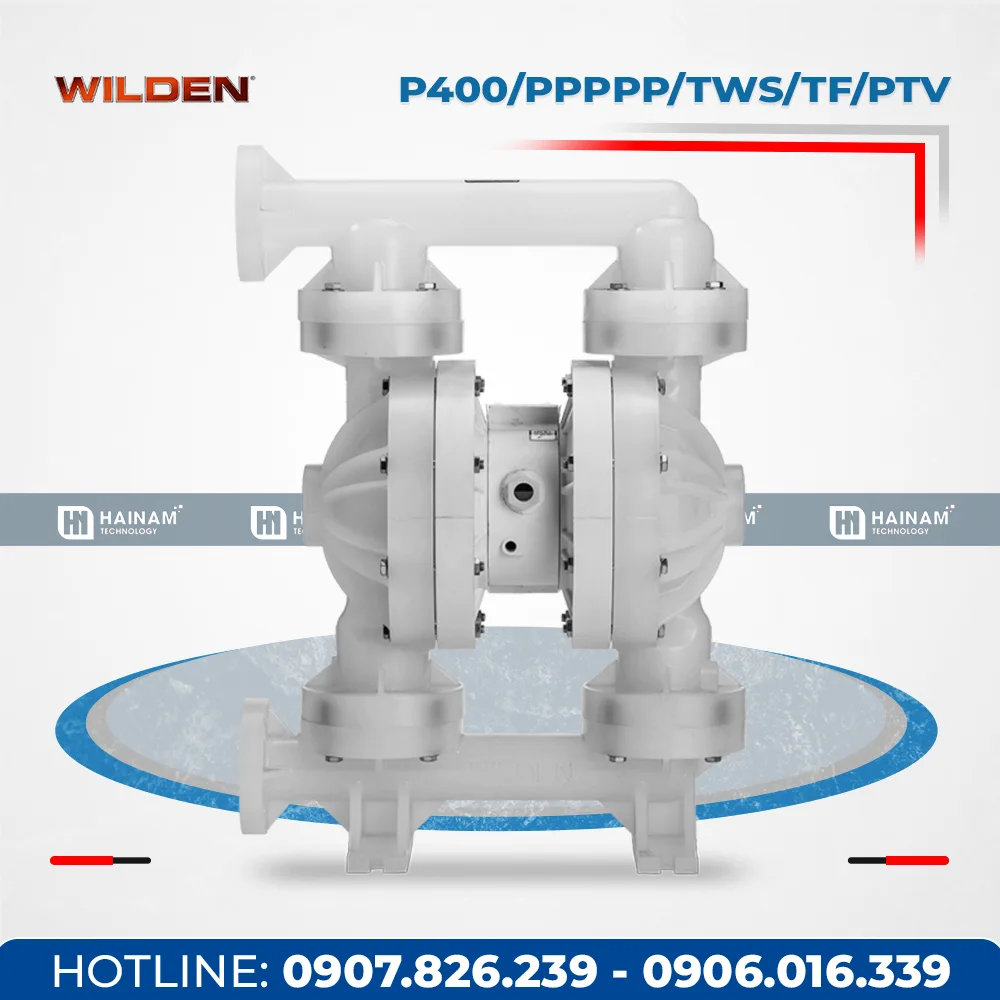 Bơm Màng Wilden P400/PPPPP/TWS/TF/PTV