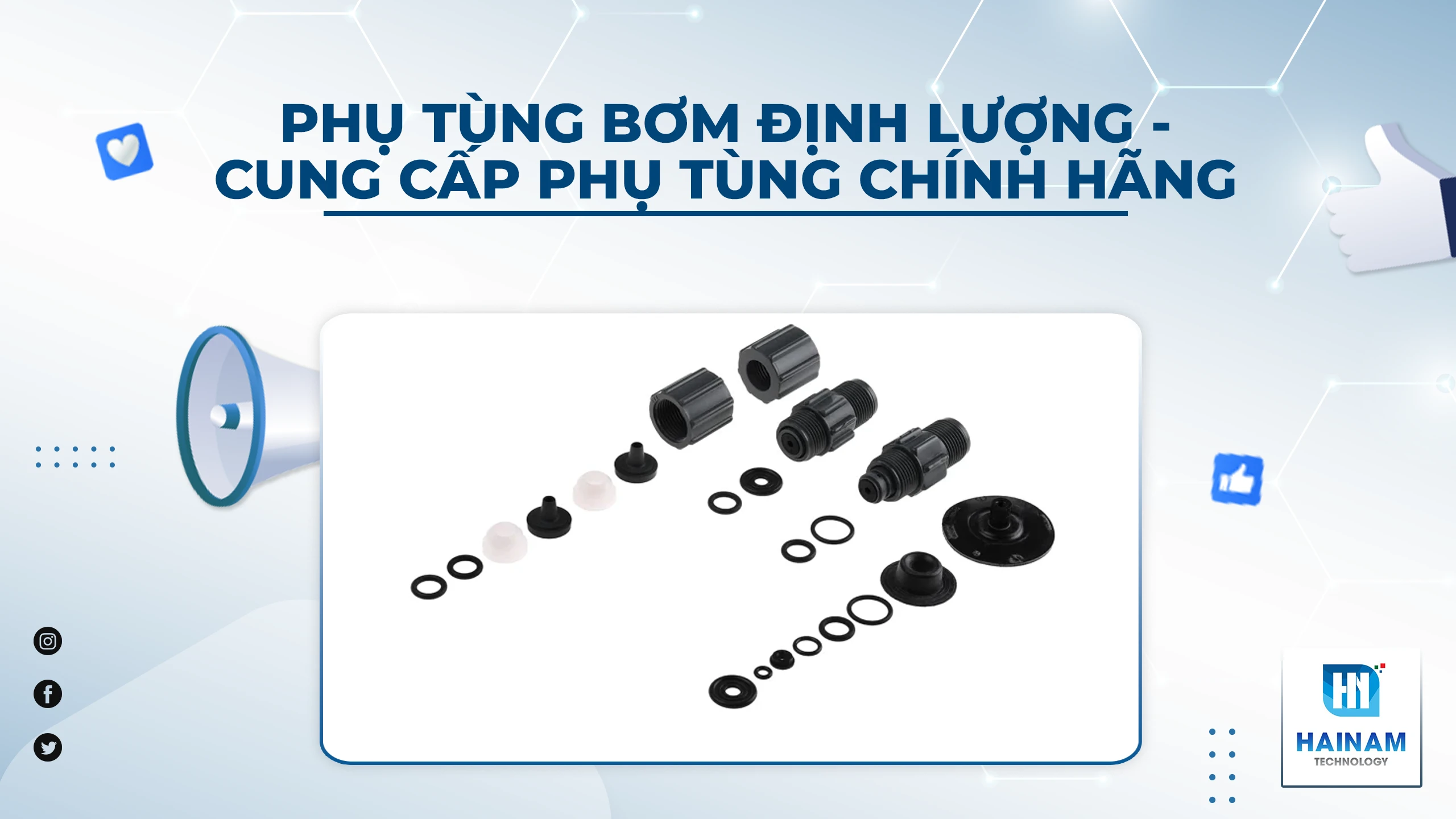 Phụ Tùng Bơm Định Lượng – Cung Cấp Phụ Tùng Chính Hãng
