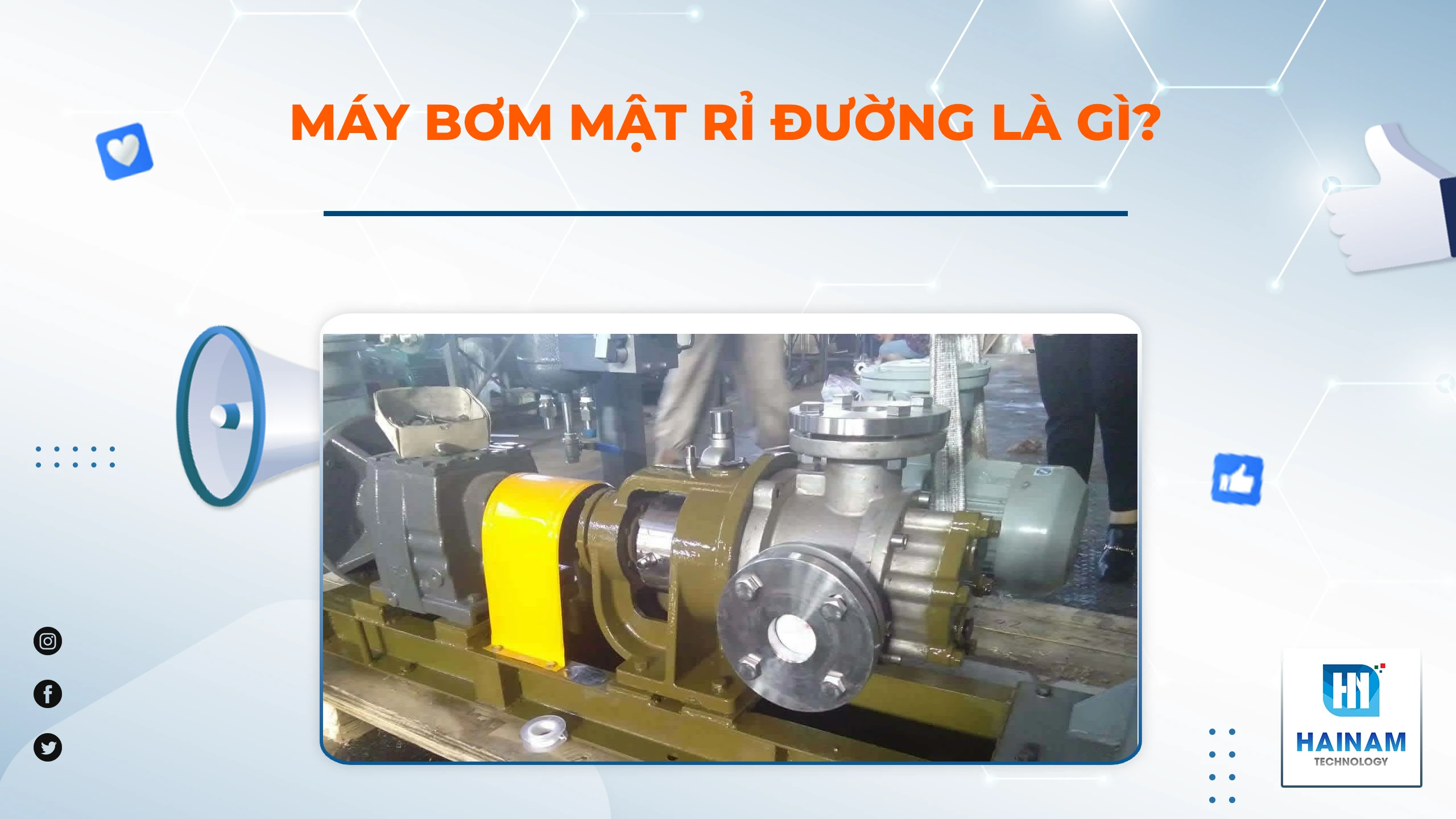 Máy Bơm Mật Rỉ Đường