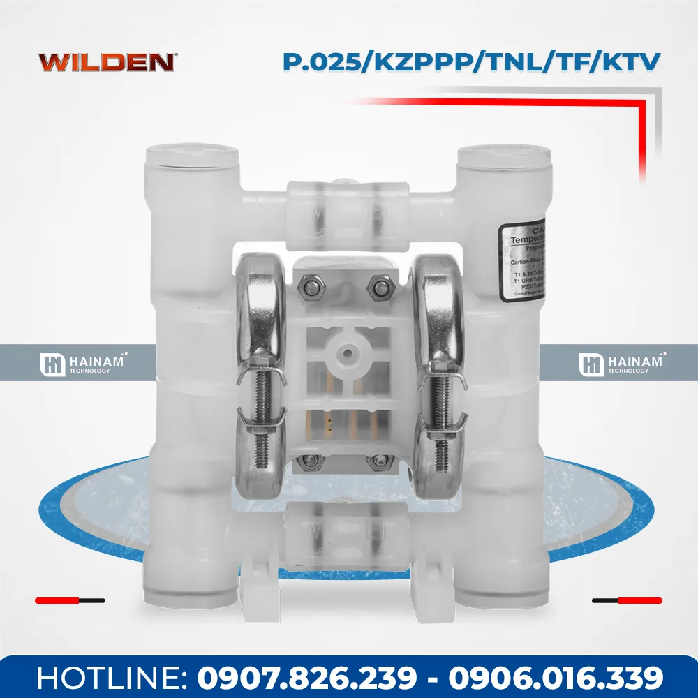 Bơm Màng Wilden P.025/KZPPP/TNL/TF/KTV