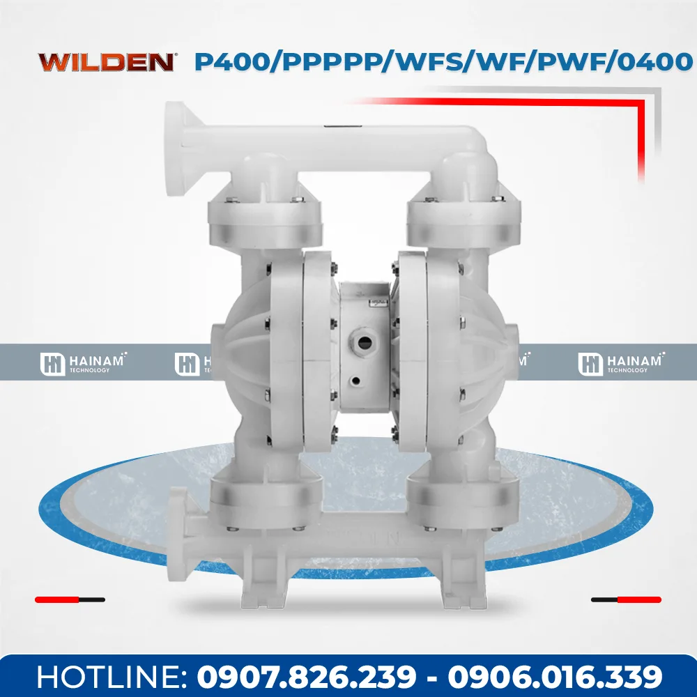 bơm màng wilden p400-ppppp-wfs-wf-pwf-0400