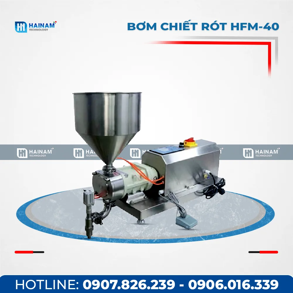 Bơm Chiết Rót Bán Tự Động HFM-40