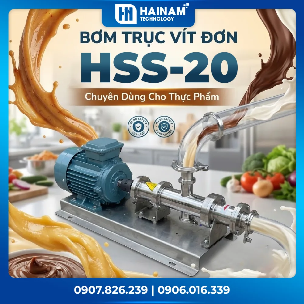 Bơm Trục Vít Đơn HSS-20
