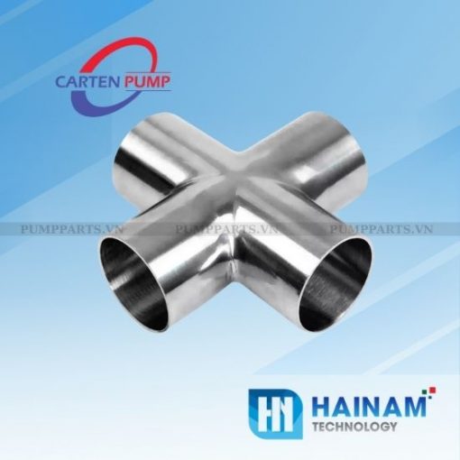 Chữ thập hàn Inox vi sinh