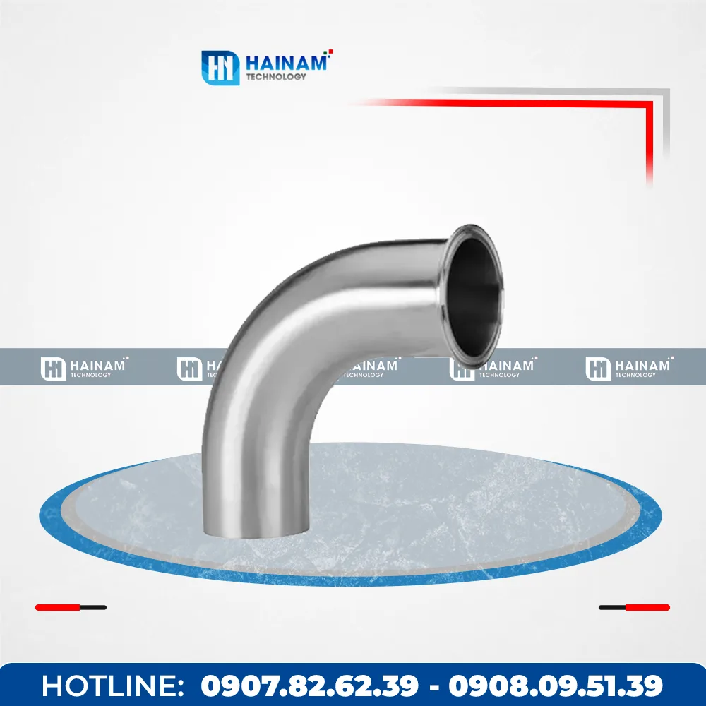Co vi sinh 1 đầu Clamp 1 đầu hàn