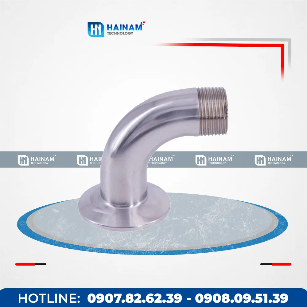 Co vi sinh 1 đầu Clamp 1 đầu ren