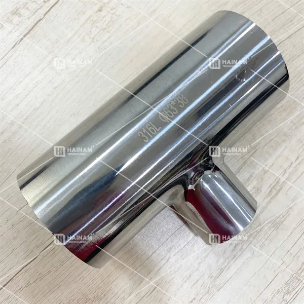 Tê giảm inox kết nối 3 đầu hàn