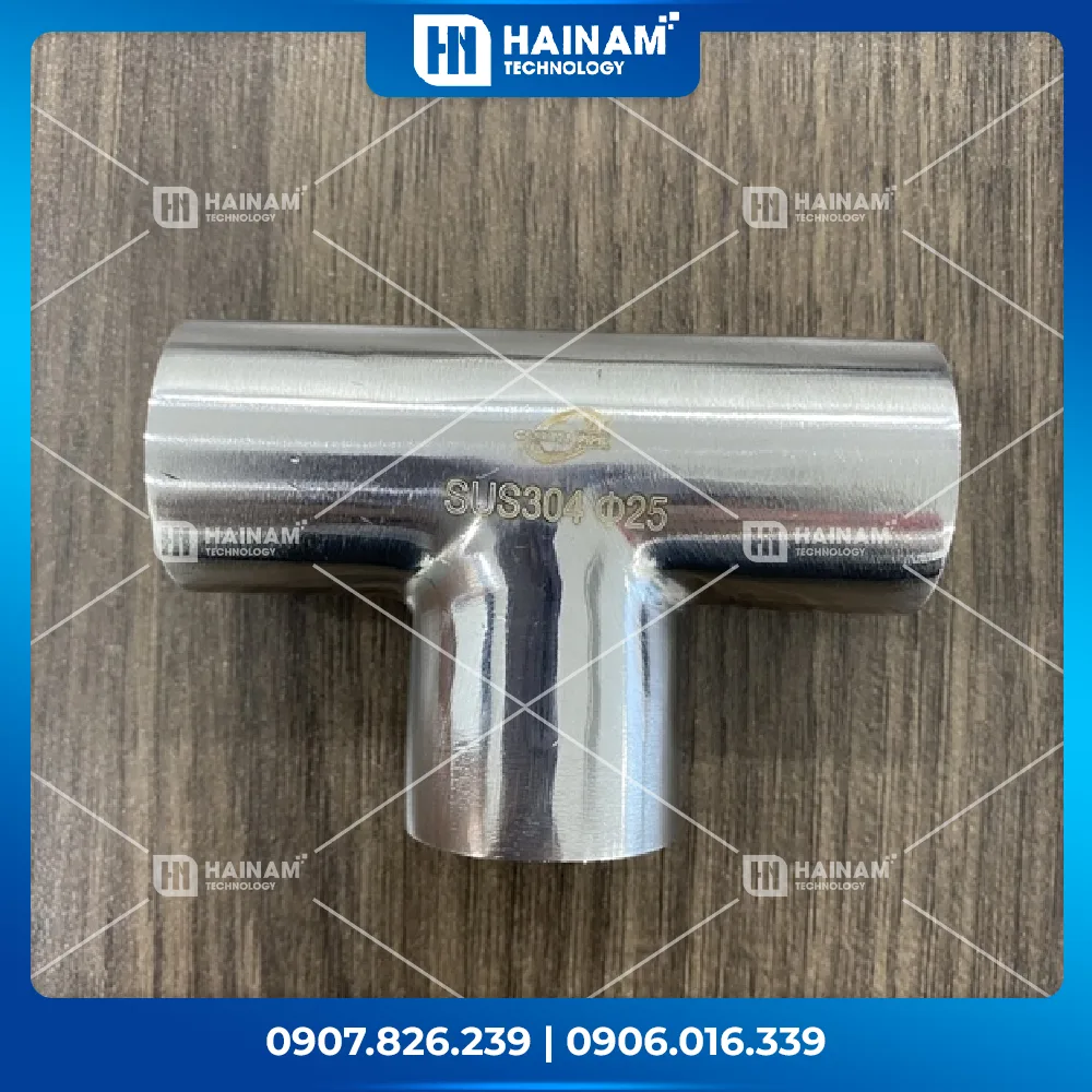 Tê đều hàn Inox vi sinh