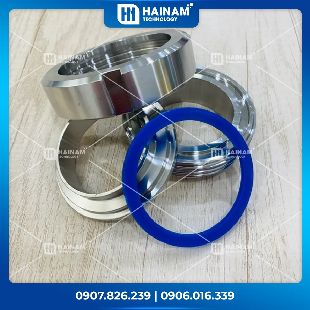 Bộ Rắc Co Ren Vi Sinh Inox Chuẩn DIN