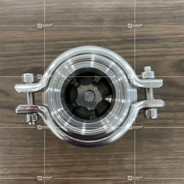 van một chiều inox vi sinh clamp