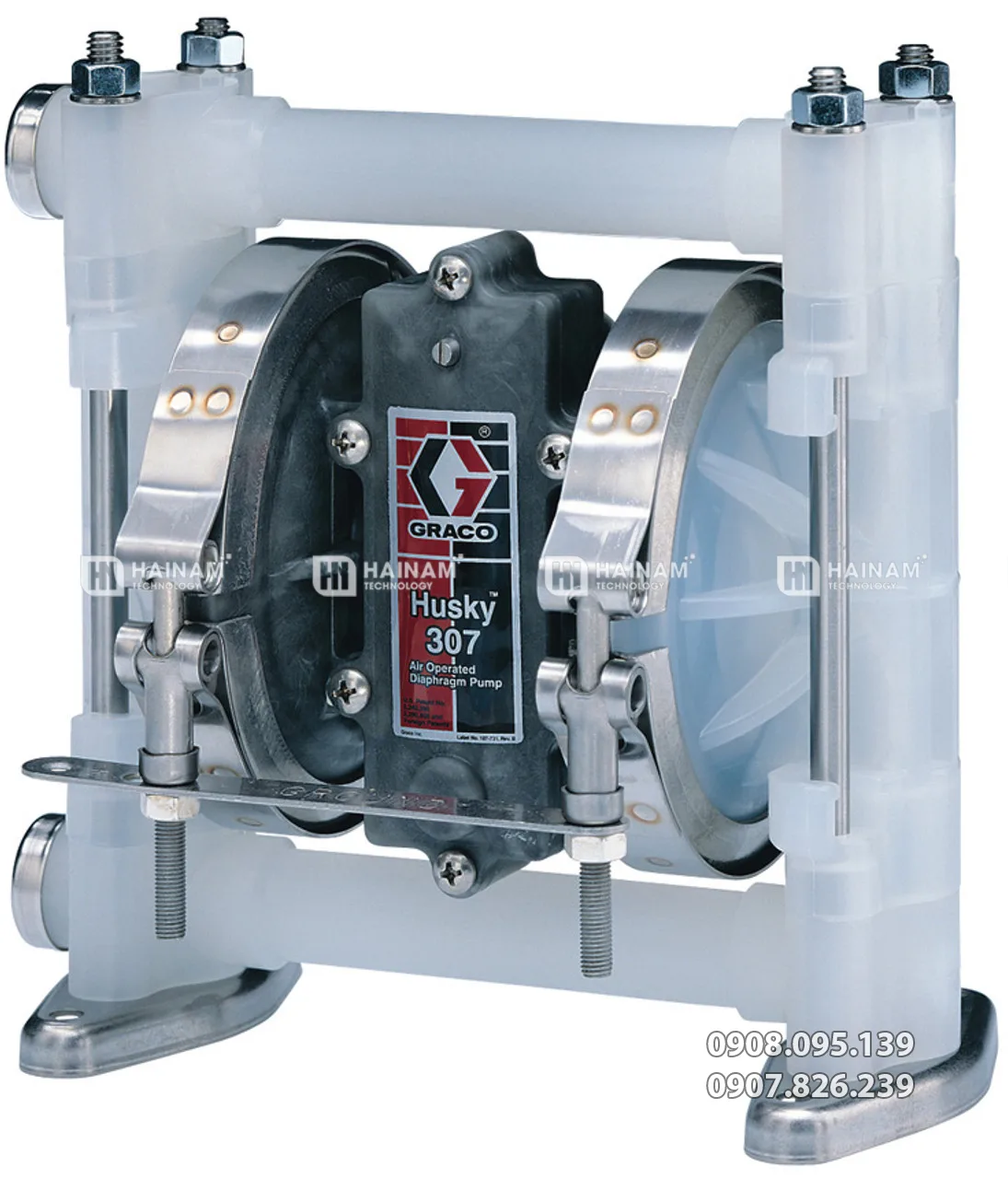 Thông số kỹ thật bơm màng husky graco 307