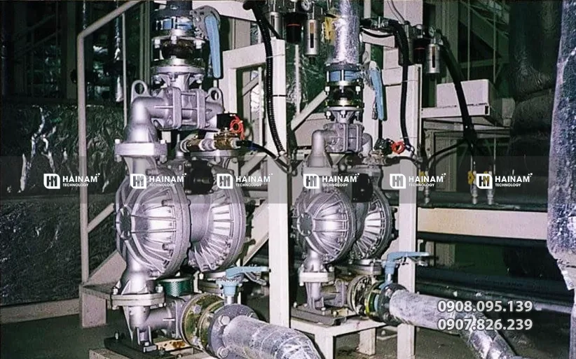 Ứng dụng bơm màng Yamada NDP 40 trong công nghiệp