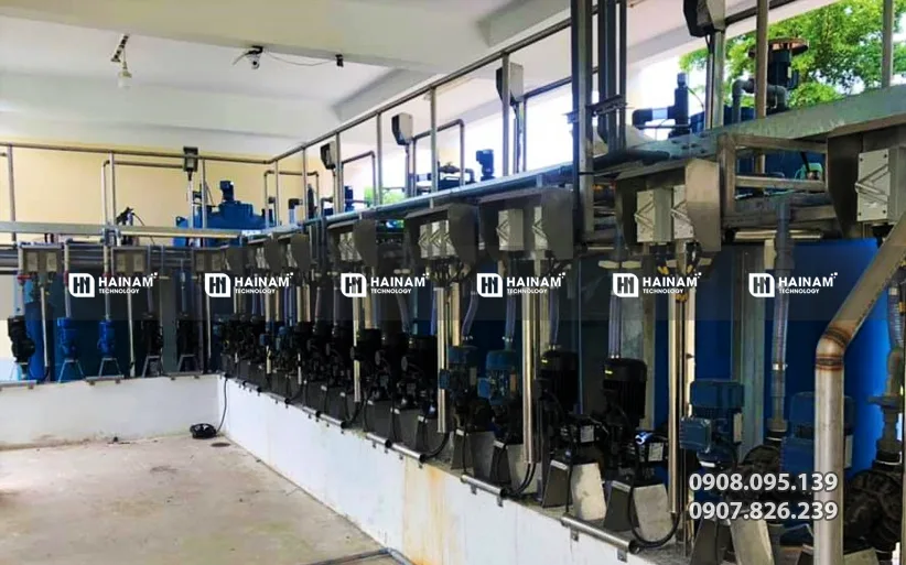 Ứng dụng bơm định lượng OBL M155PPSV