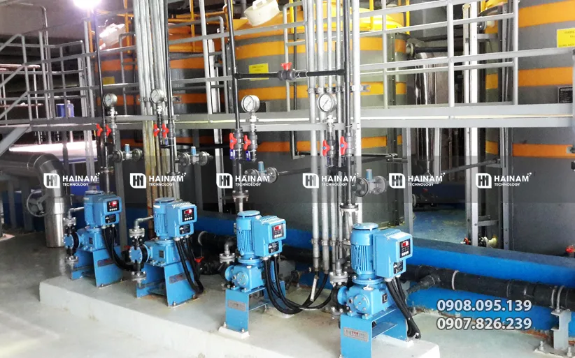 Ứng dụng bơm định lượng OBL M201PPSV trong công nghiêp hóa chất