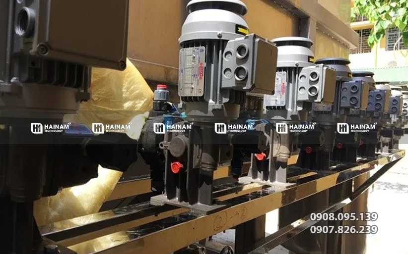 Ứng dụng bơm định lượng OBL M321PPSV