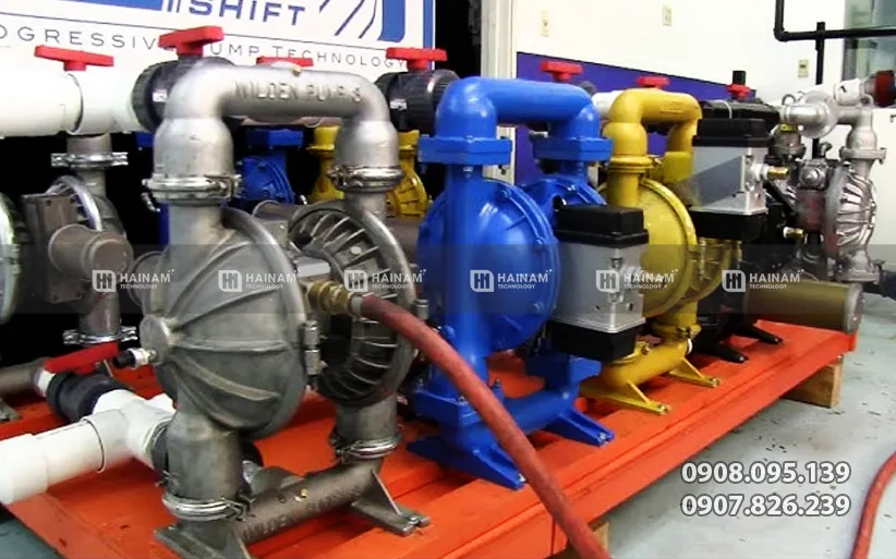 ứng dụng bơm màng Wilden T15