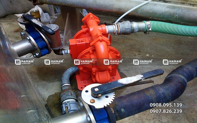 Bơm màng Wilden thiết kế chắc chắn, hoạt động bền bỉ