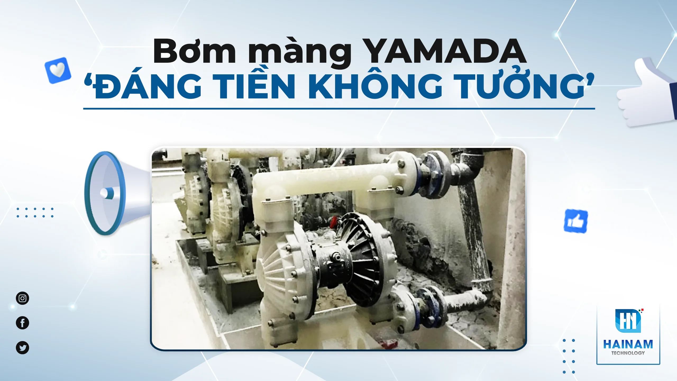 Bơm màng Yamada: Đắt nhưng ‘xắt ra miếng’ – Đáng tiền không tưởng!