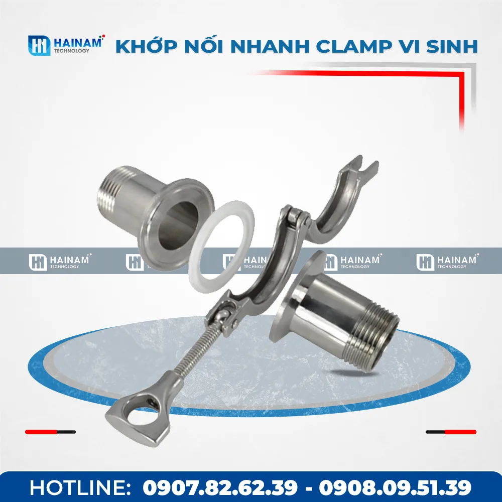 KHỚP NỐI NHANH CLAMP VI SINH