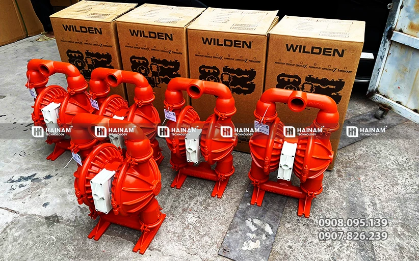 máy bơm màng wilden chính hãng tại Hải Nam Tech