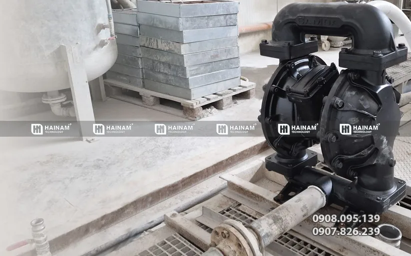 Ứng dụng bơm màng khí nén trong ngành hóa chất