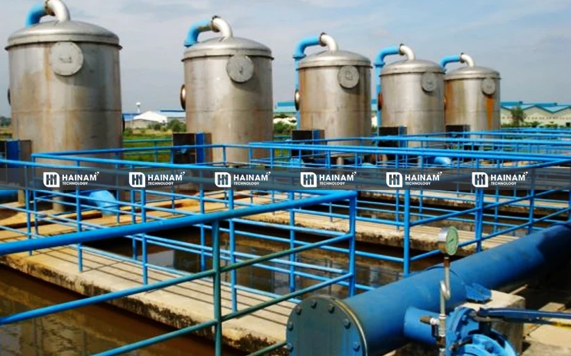 Ứng dụng bơm màng khí nén tds trong xử lý nước thải