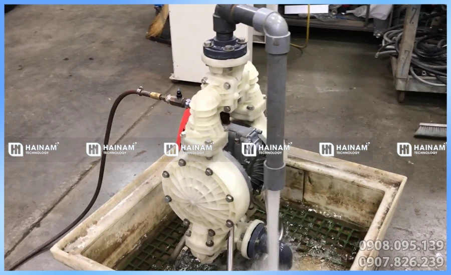 Ứng dụng bơm màng YAMADA trong xử lý nước thải