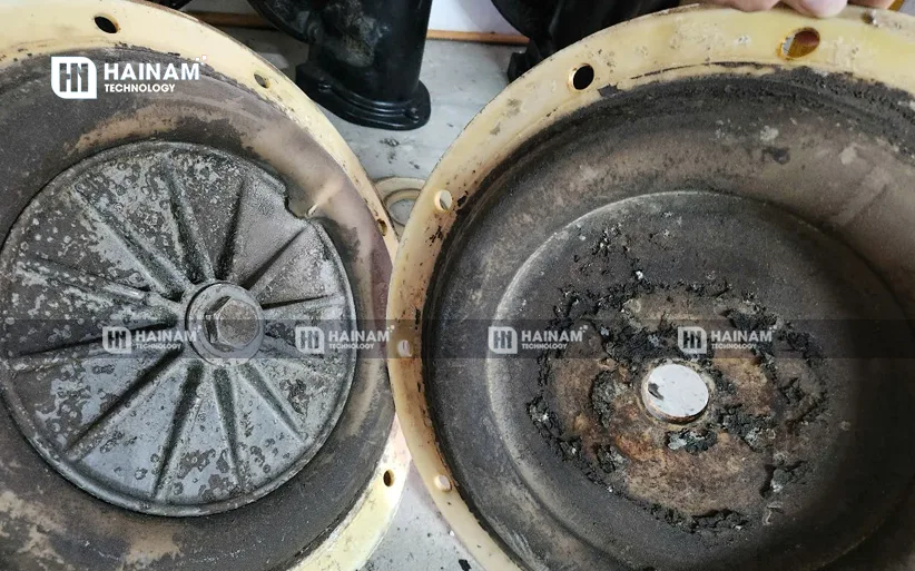 Dấu hiệu thay thế phụ tùng bơm màng Tapflo