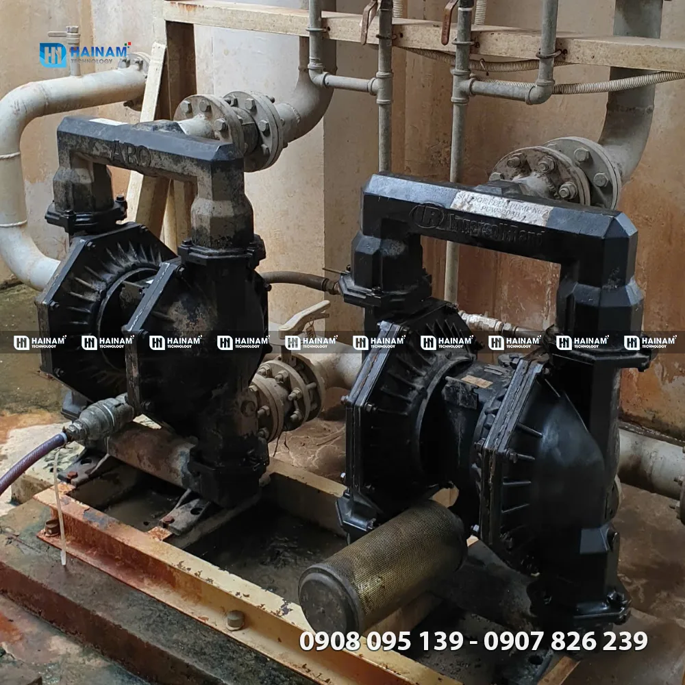 ứng dụng máy bơm màng aro