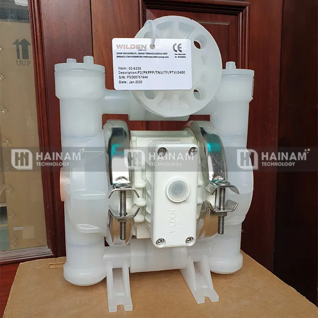 Sản phẩm máy bơm màng bàn giao tại Bình Dương