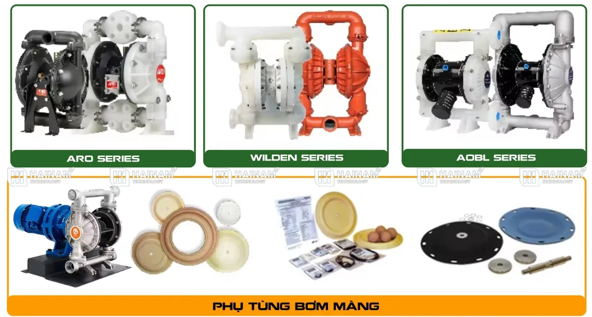 Chọn bơm màng khí nén an toàn trong môi trường dễ cháy nổ