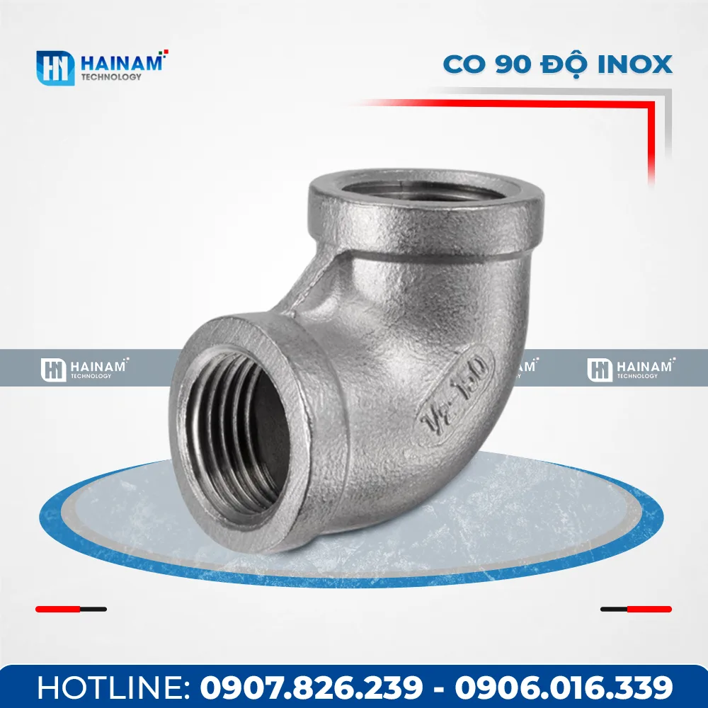 CO 90 ĐỘ INOX