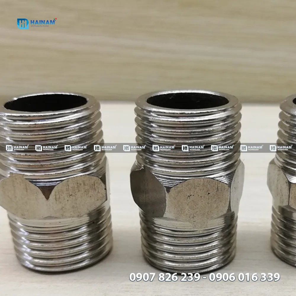đầu nối ren, kép ren inox