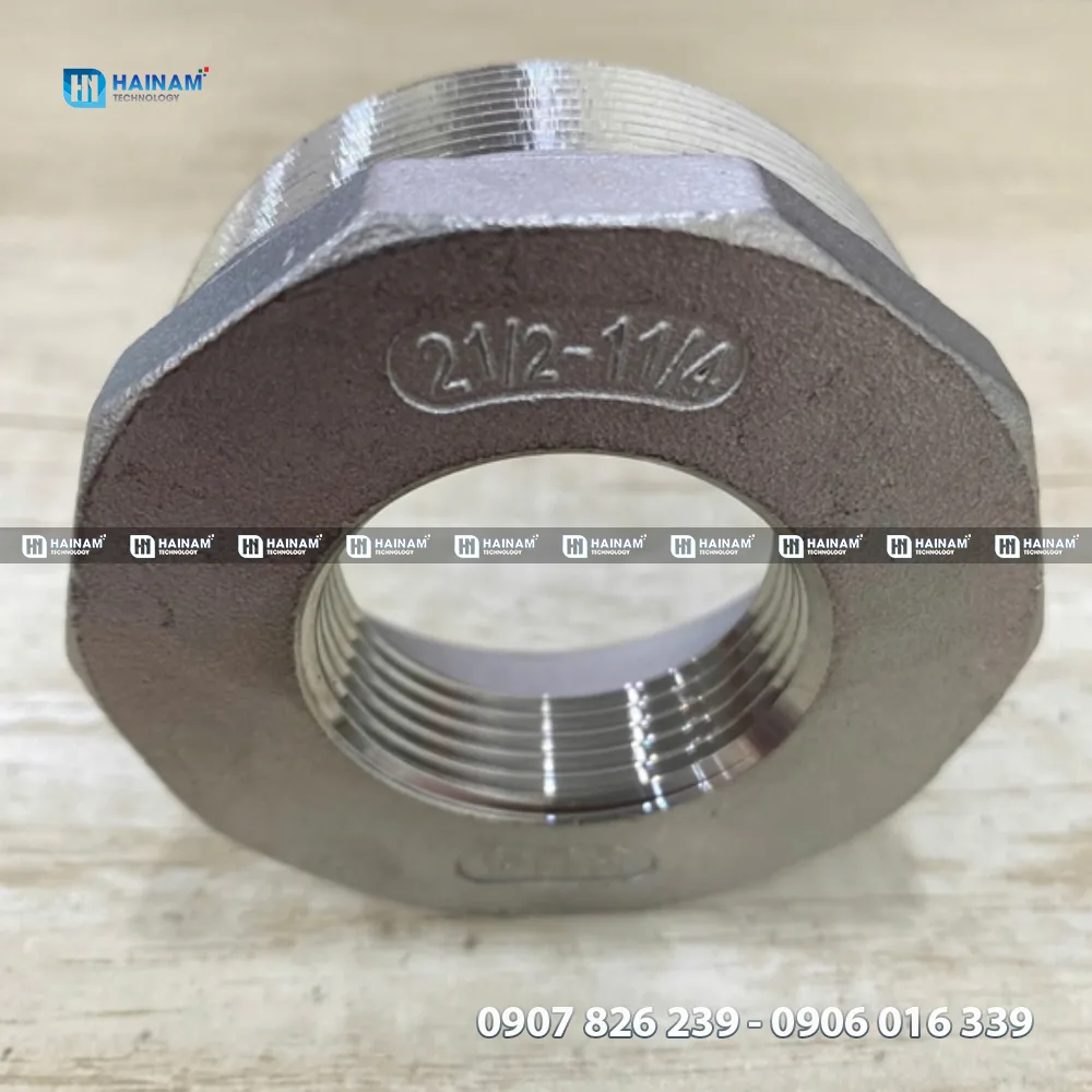 đầu nối ren ngoài inox 304