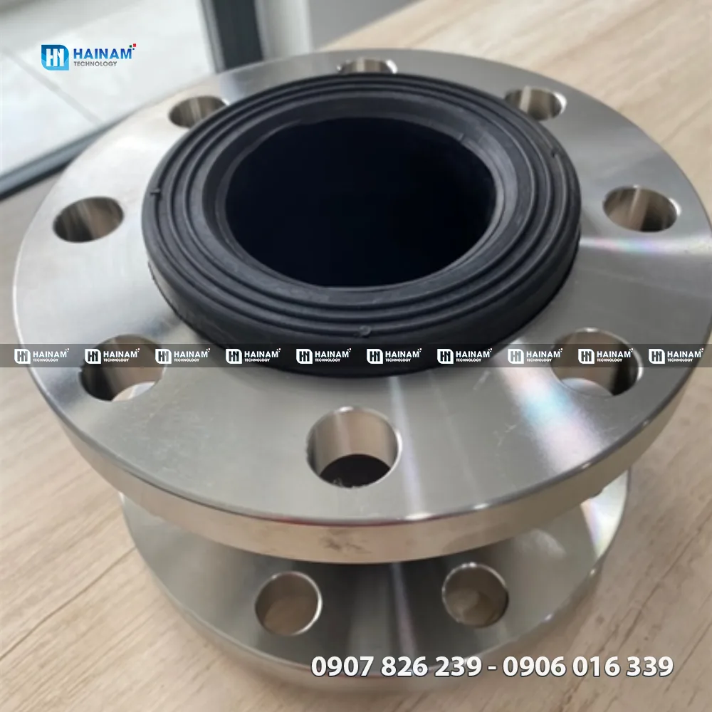 khớp nối giảm chấn inox 2 đầu