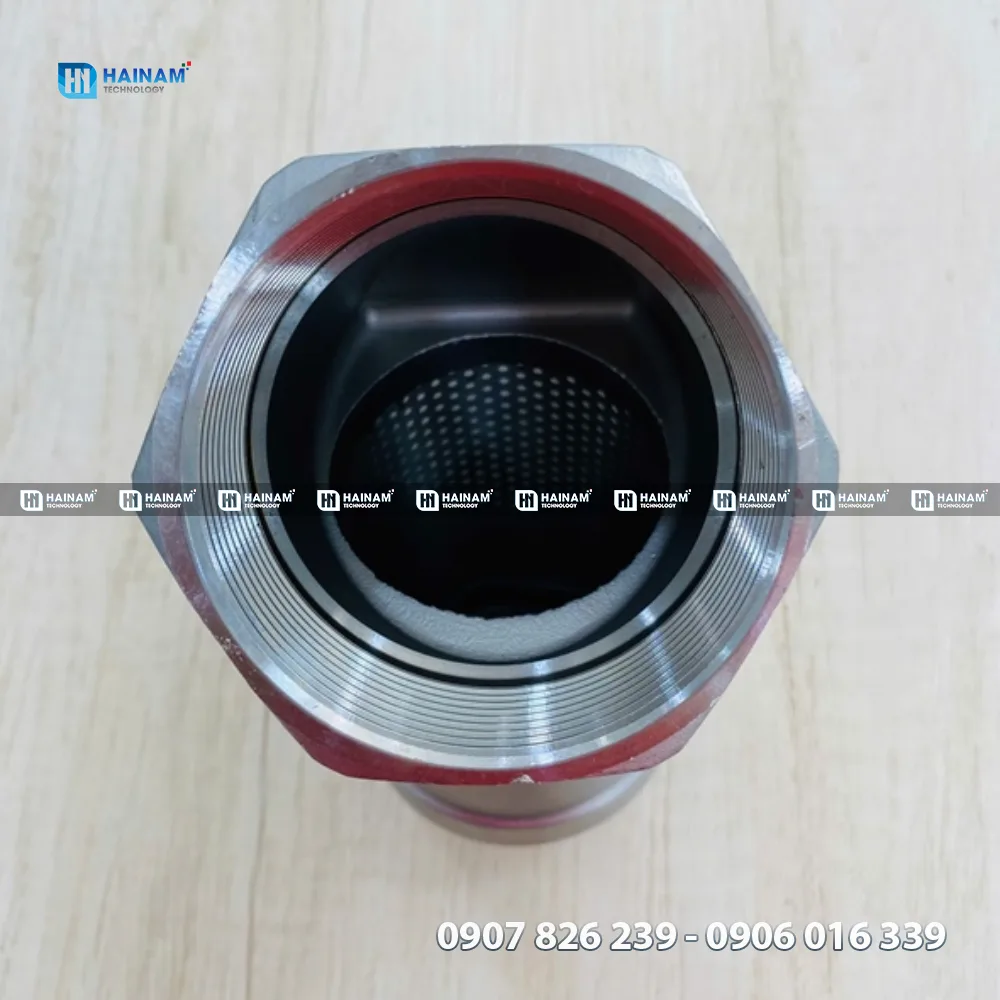 lọc y inox 304 2 đầu ren trong