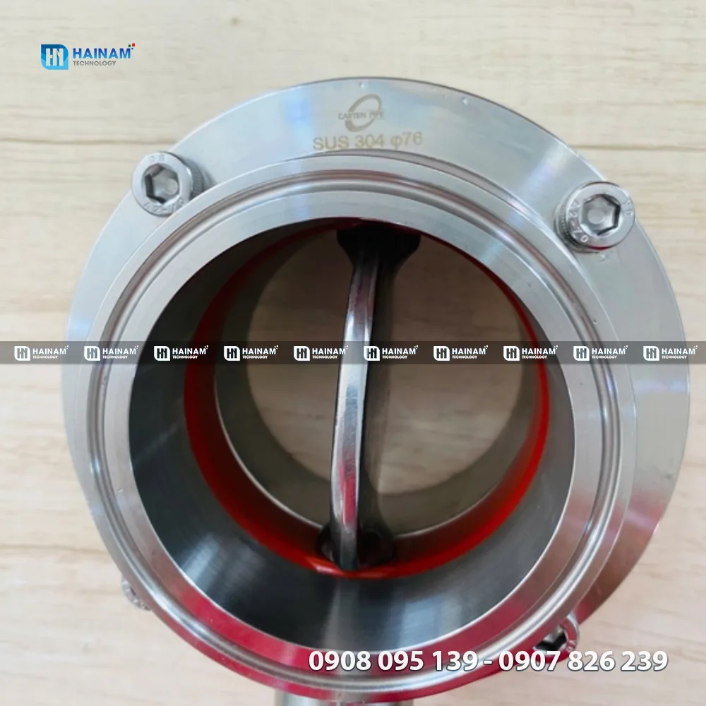 van bướm tay rút inox