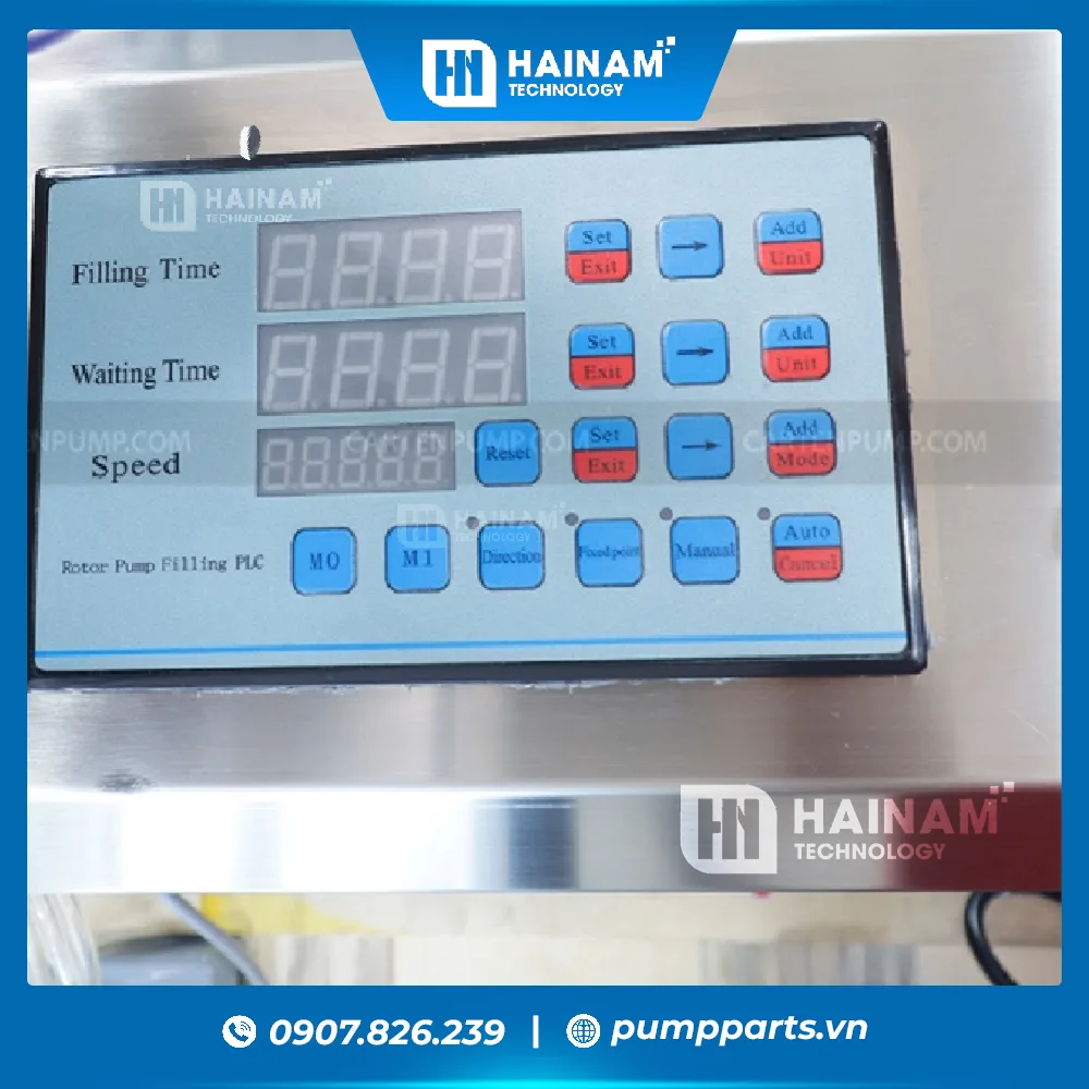 bơm chiết rót thực phẩm carten pump
