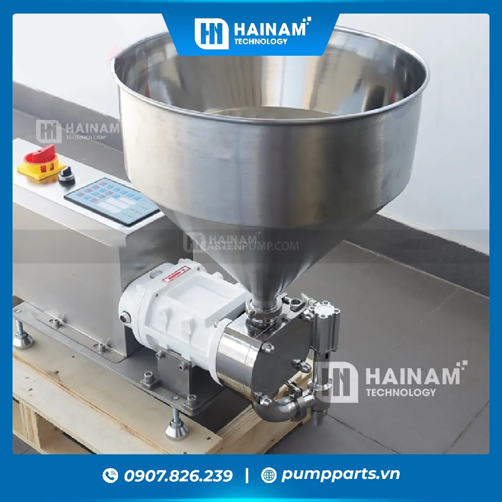 bơm chiết rót thực phẩm carten pump
