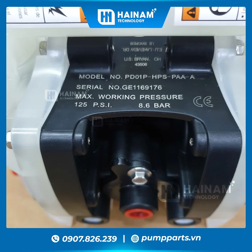 kiểm tra model bơm màng aro