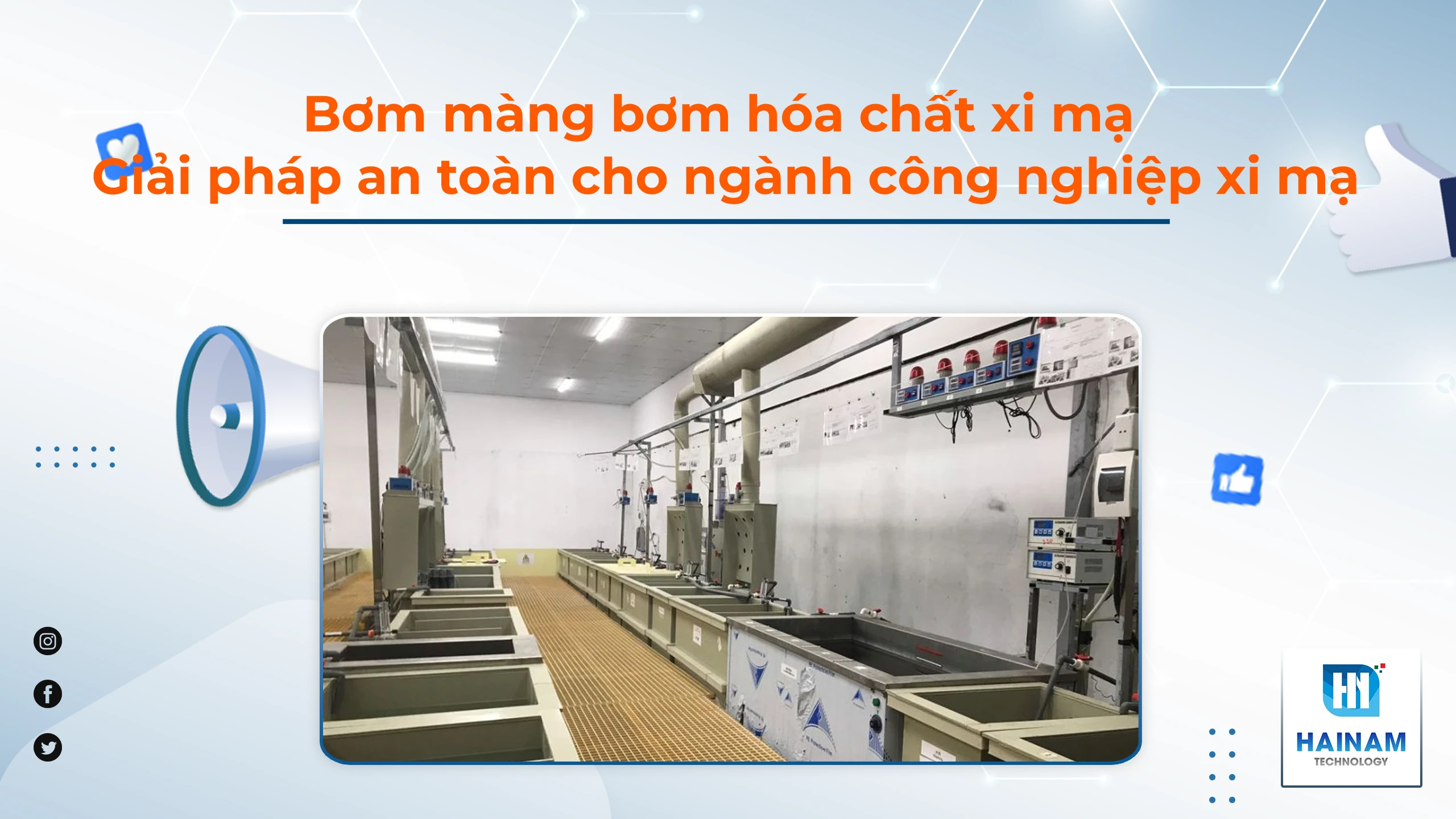 Bơm màng bơm hóa chất xi mạ – Giải pháp an toàn cho ngành công nghiệp xi mạ