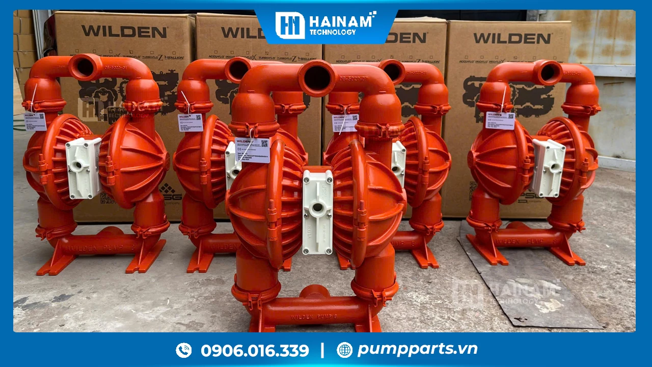 bơm màng công nghiệp lưu lượng lớn
