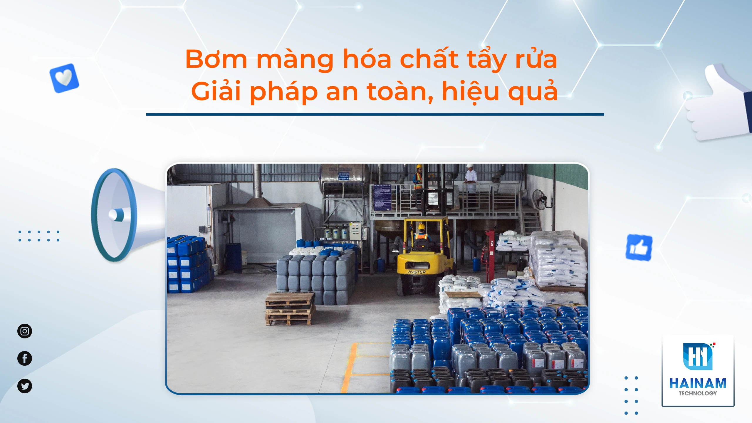 Bơm màng hóa chất tẩy rửa – Giải pháp an toàn, hiệu quả