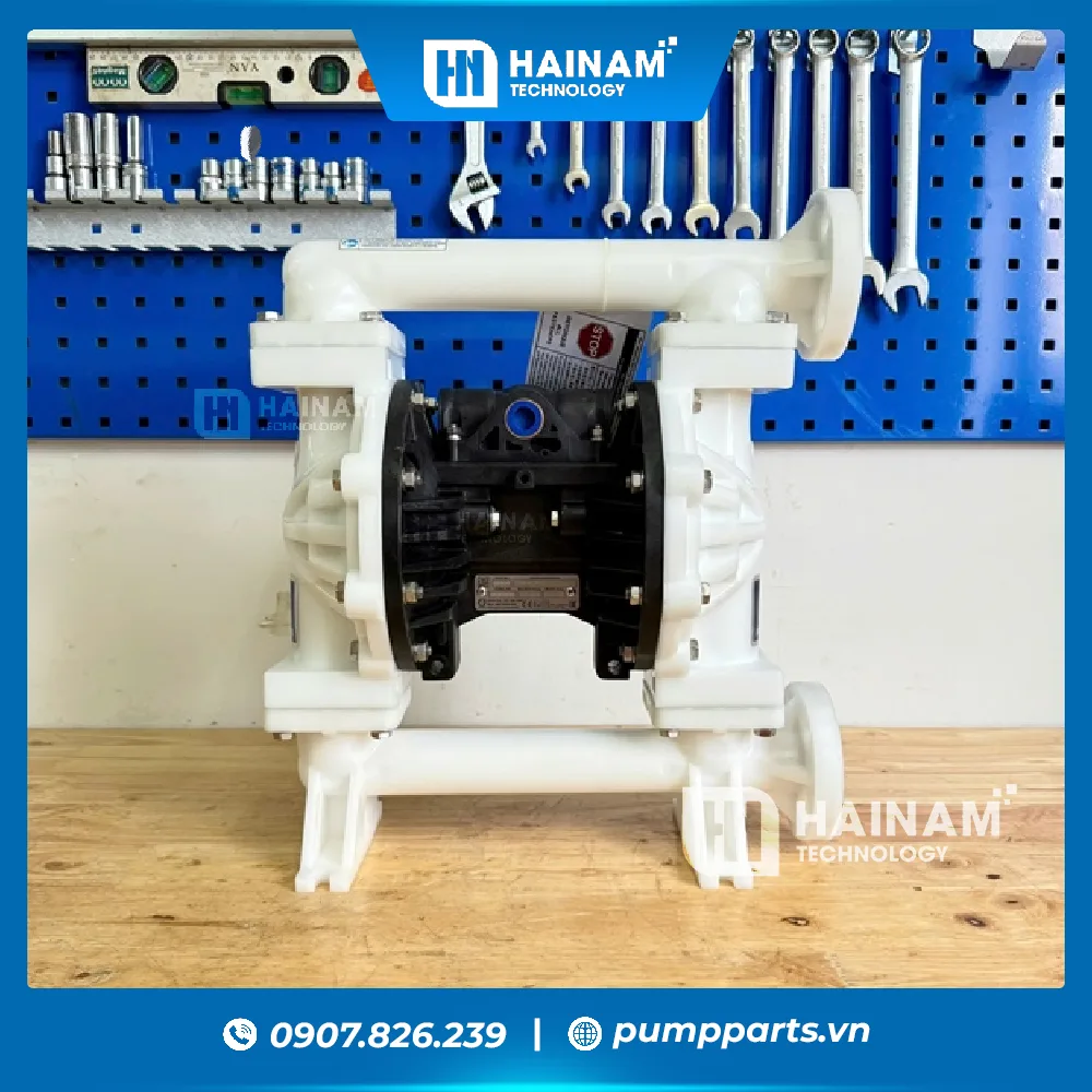 Bơm màng husky 1050 - Thân nhựa