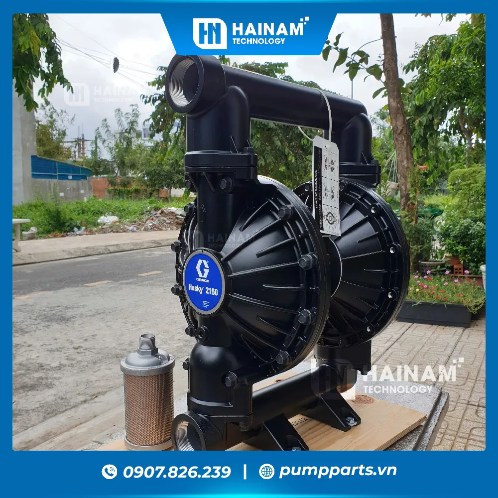 Bơm màng Husky 2150 - dòng bơm được sử dụng phổ biến hiện nay
